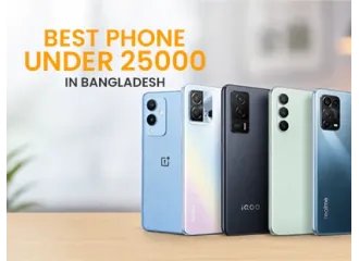 Best Phone Under 25000 in Bangladesh 2026